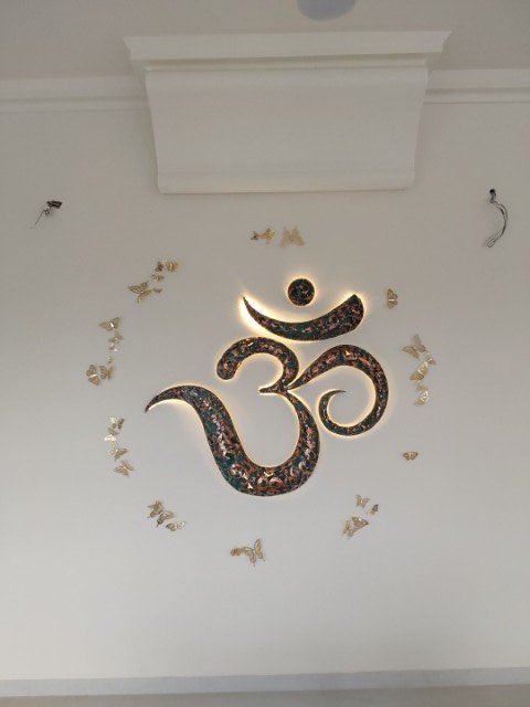 Aum — Copper — 48 " dia