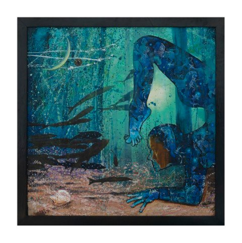 Oneness - acrylic on canvas - 36" x 36"