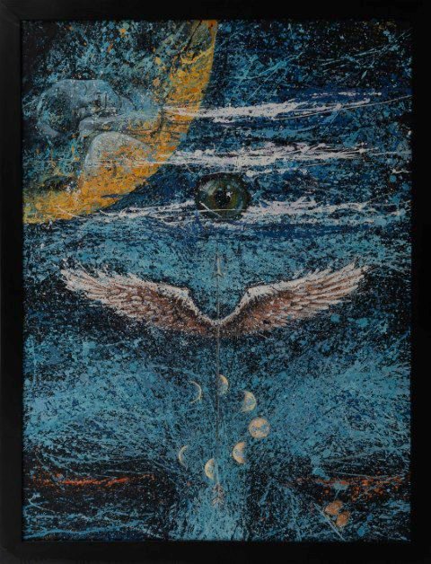 Trikaal - acrylic on canvas - 36" x 48"