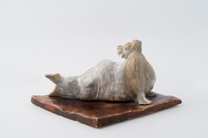 Bhujangasana — Ceramic — 8" x 8" x 5" ht